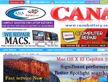 Tablet Screenshot of canabattery.com